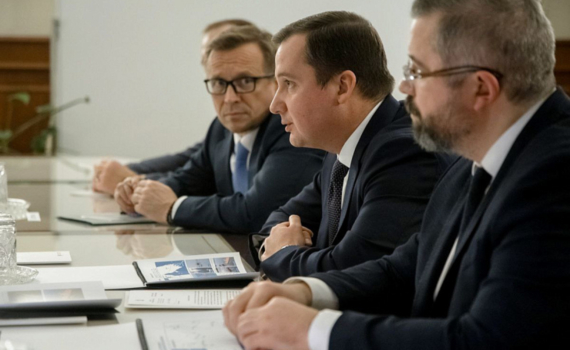 В Москве состоялась рабочая встреча Андрея Никитина и губернатора Архангельской области